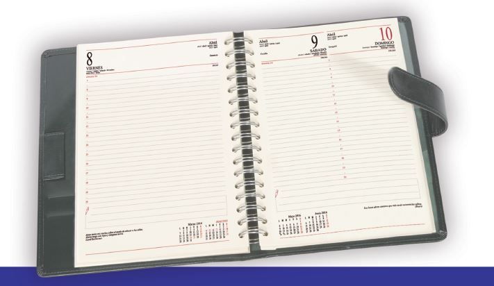 Agendas wireo día página personalizadas